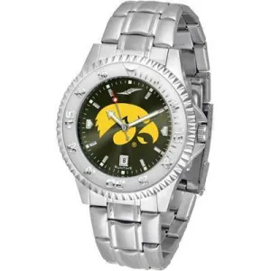 Iowa Hawkeyes Competitor AnoChrome - Steel Band Watch