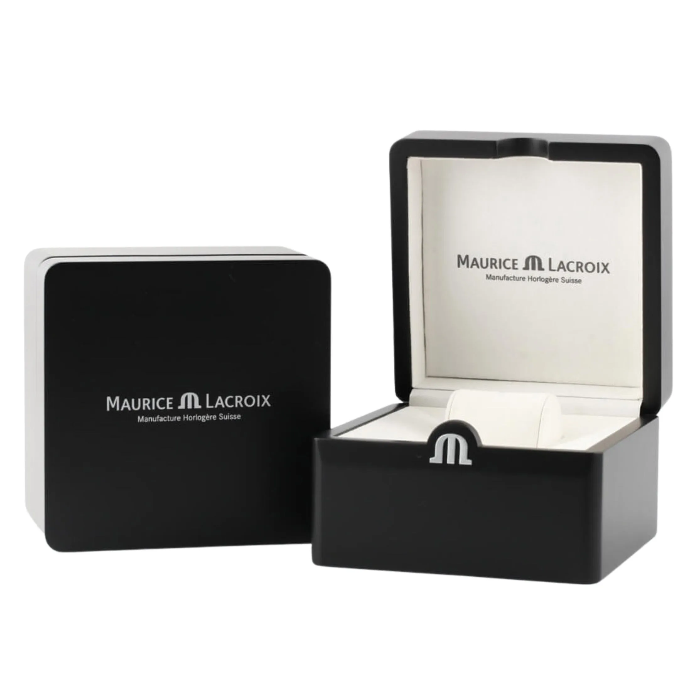 Maurice Lacroix Men's Black Aikon Quartz Watch AI1108-SS002-330-1