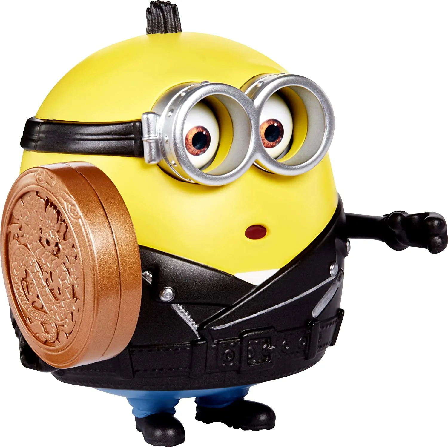 Minions The Rise of Gru Otto Button Activated Action Figure with Zodiac Stone Accessory