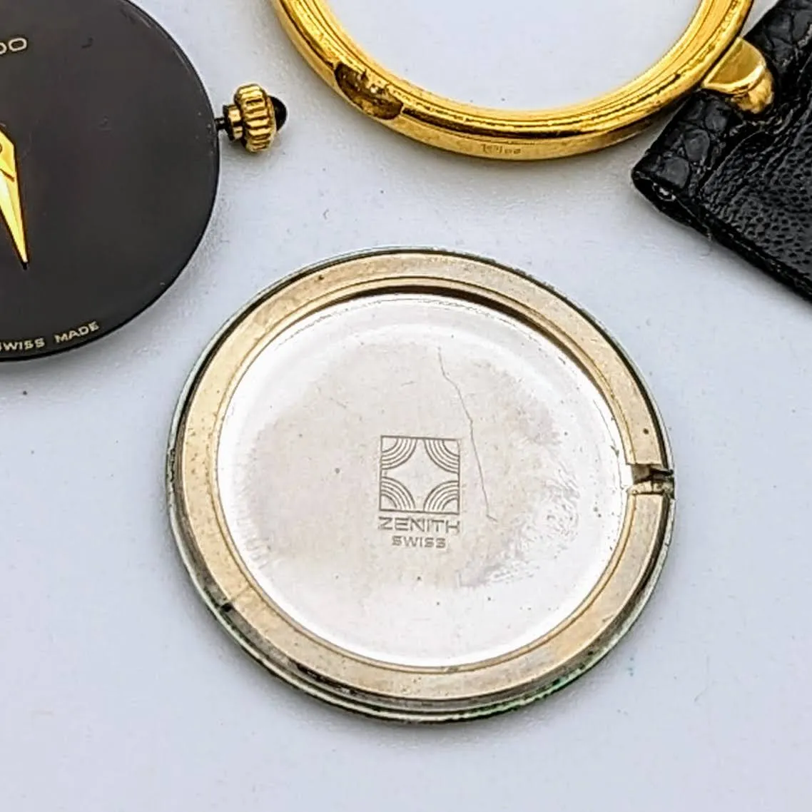 MOVADO – ZENITH Watch 17 Jewels Cal. Zenith 2320 Swiss Made Vintage Wristwatch