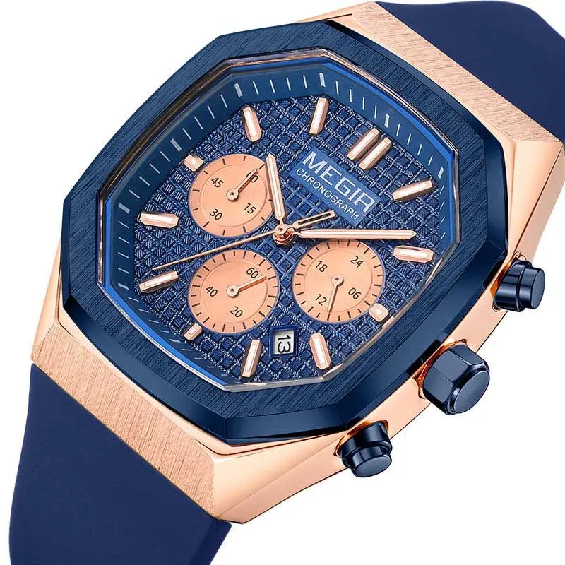 Multi-functional Luminous Octagon Dial Quartz Sport Watch（Great Sale⛄BUY 2 Get 10% OFF）