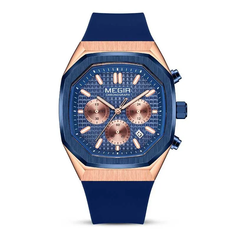 Multi-functional Luminous Octagon Dial Quartz Sport Watch（Great Sale⛄BUY 2 Get 10% OFF）