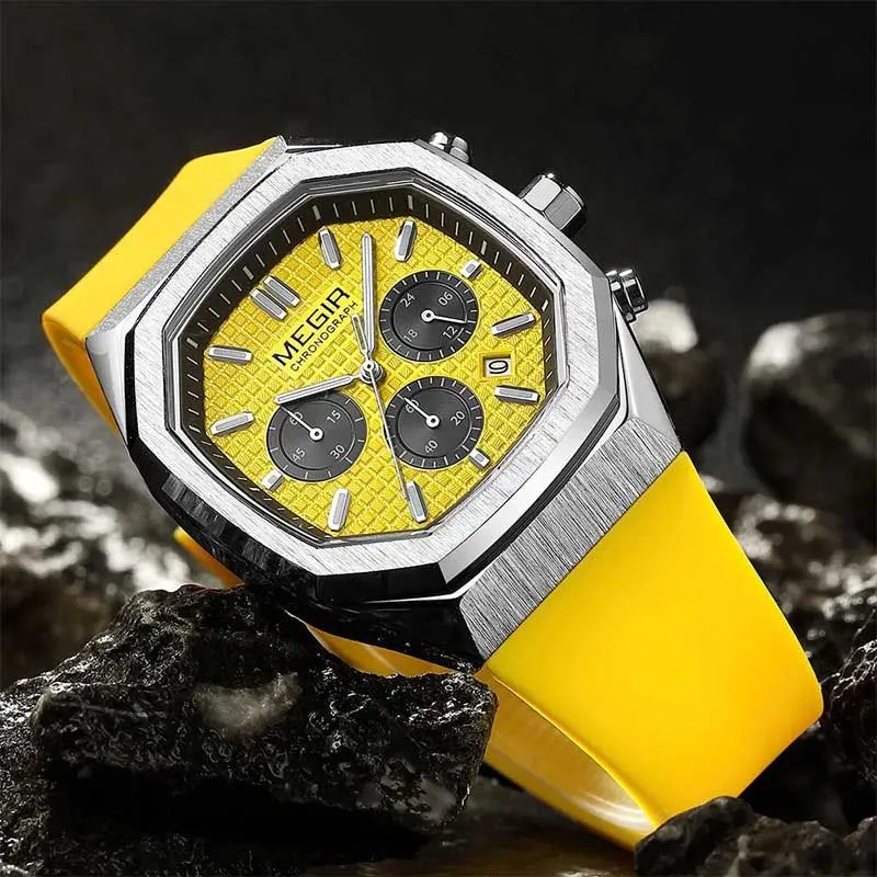 Multi-functional Luminous Octagon Dial Quartz Sport Watch（Great Sale⛄BUY 2 Get 10% OFF）