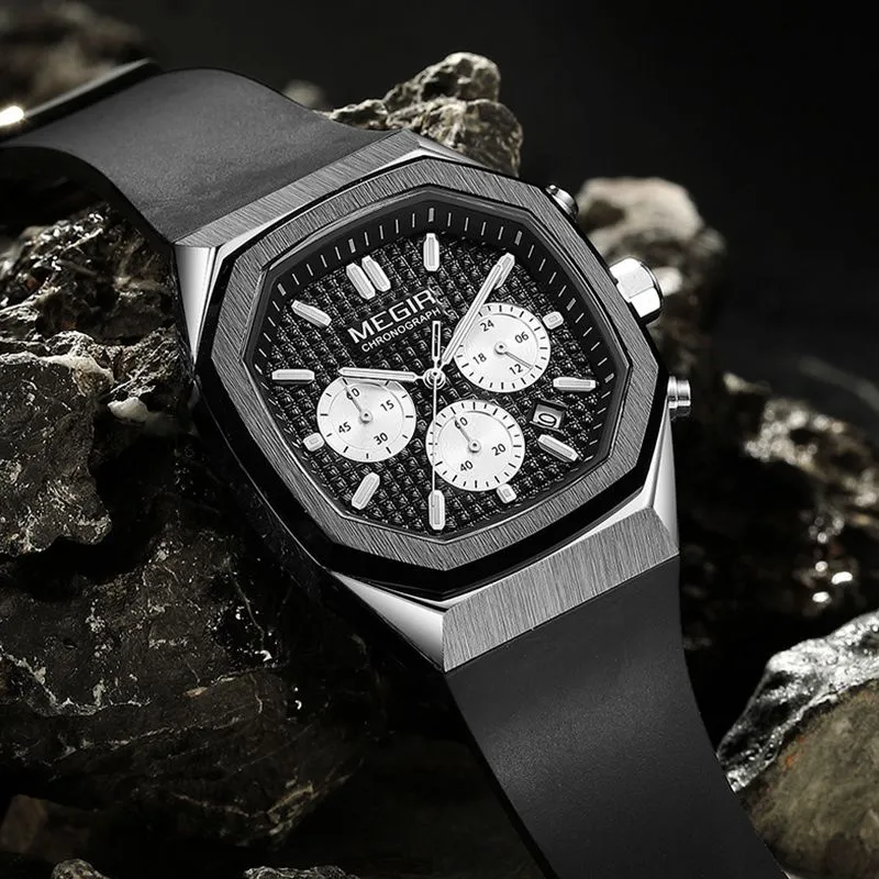 Multi-functional Luminous Octagon Dial Quartz Sport Watch（Great Sale⛄BUY 2 Get 10% OFF）