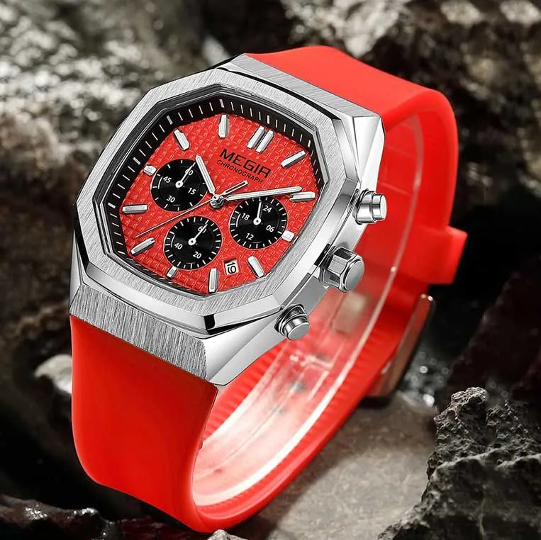 Multi-functional Luminous Octagon Dial Quartz Sport Watch（Great Sale⛄BUY 2 Get 10% OFF）