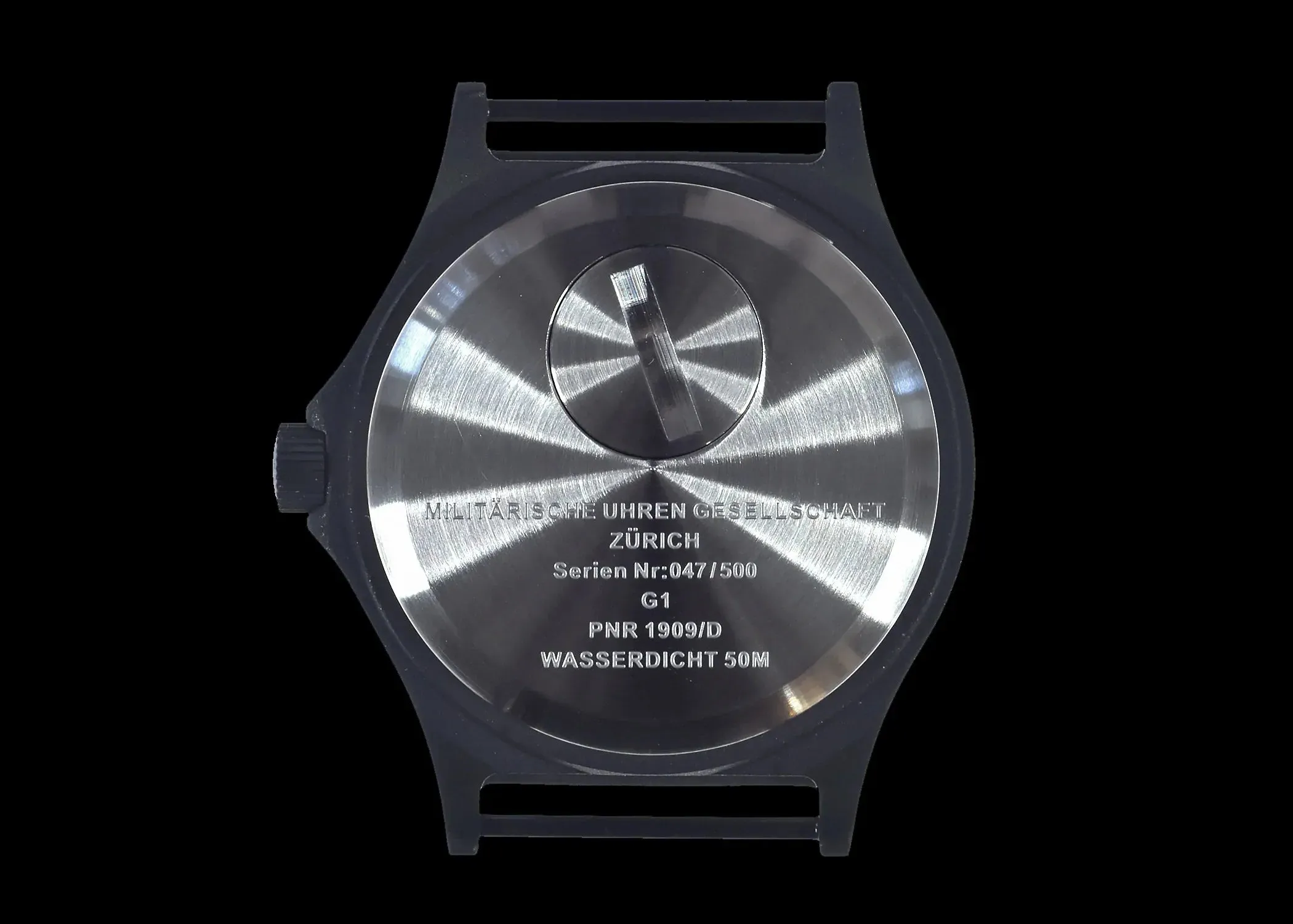 MWC G10 50m PVD SAR / Coastguard Watch with Battery Hatch, Solid Strap Bars and 60 Month Battery Life