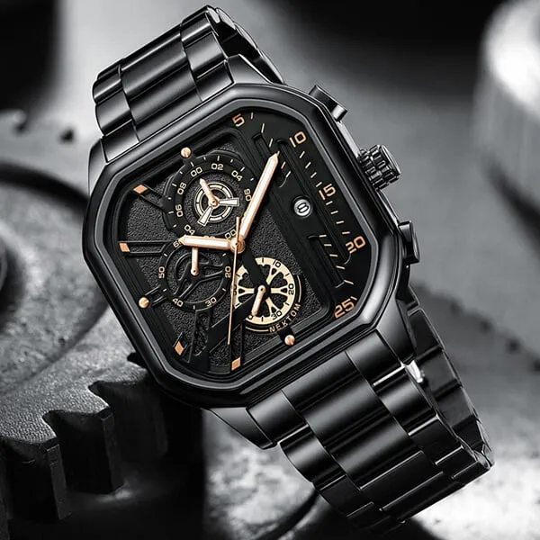 New Year promotion - 51% discountWaterproof quartz watch for men