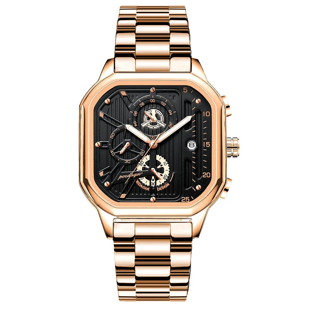 New Year promotion - 51% discountWaterproof quartz watch for men