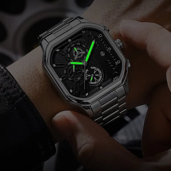 New Year promotion - 51% discountWaterproof quartz watch for men