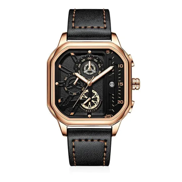 New Year promotion - 51% discountWaterproof quartz watch for men