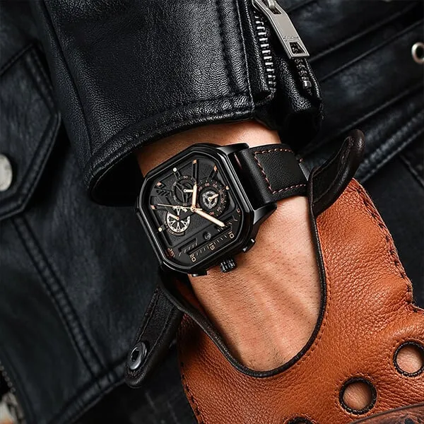New Year promotion - 51% discountWaterproof quartz watch for men