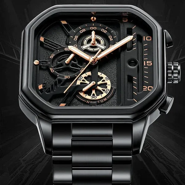 New Year promotion - 51% discountWaterproof quartz watch for men