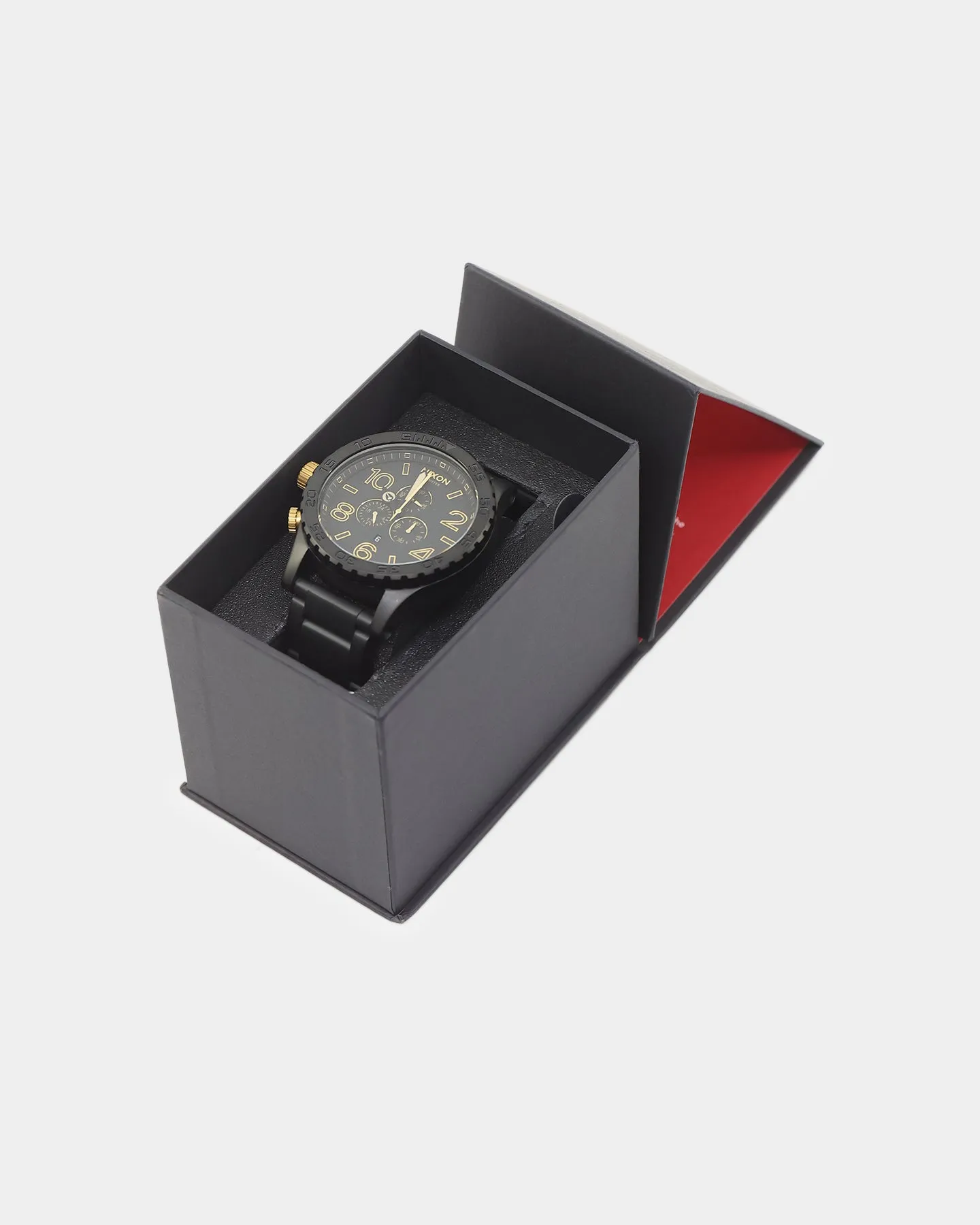 Nixon 51-30 Chrono Watch Matte Black/Gold