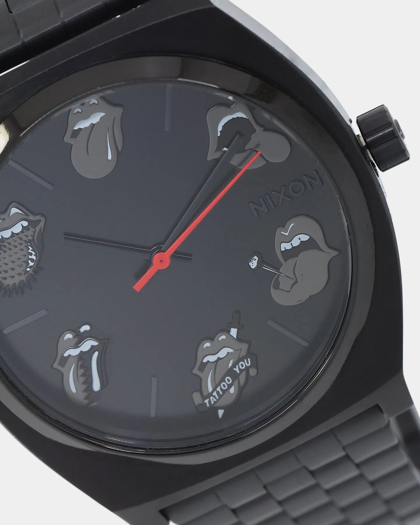 Nixon X Rolling Stones Time Teller All Black