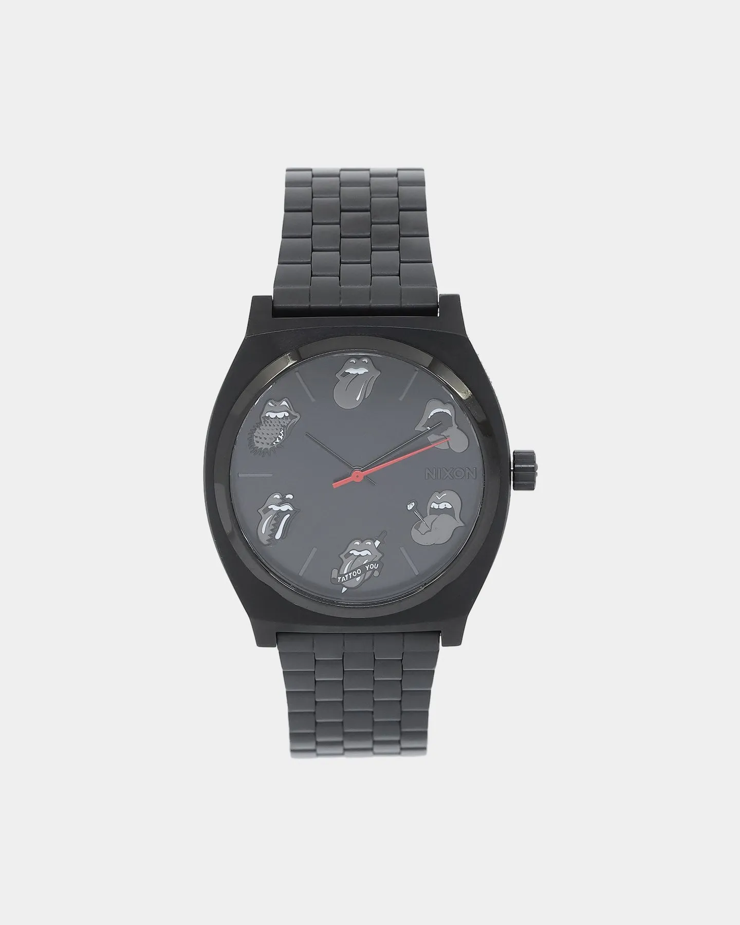 Nixon X Rolling Stones Time Teller All Black