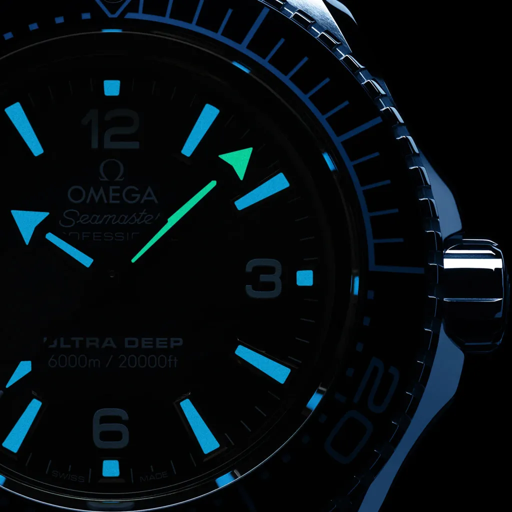 Omega Seamaster Planet Ocean 6000M "Ultra Deep" "Summer Blue"