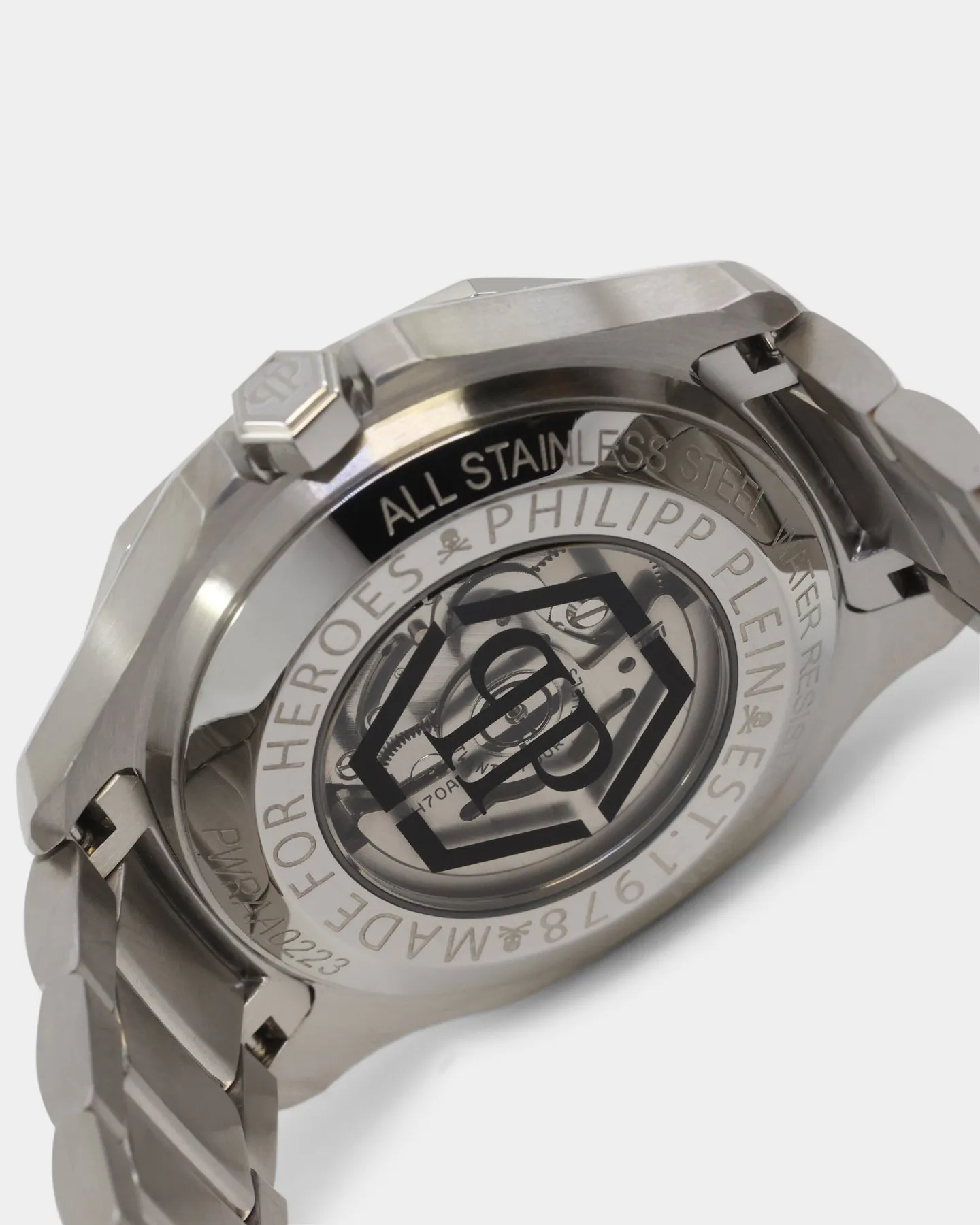 Philipp Plein $keleton $pectre Stainless Steel