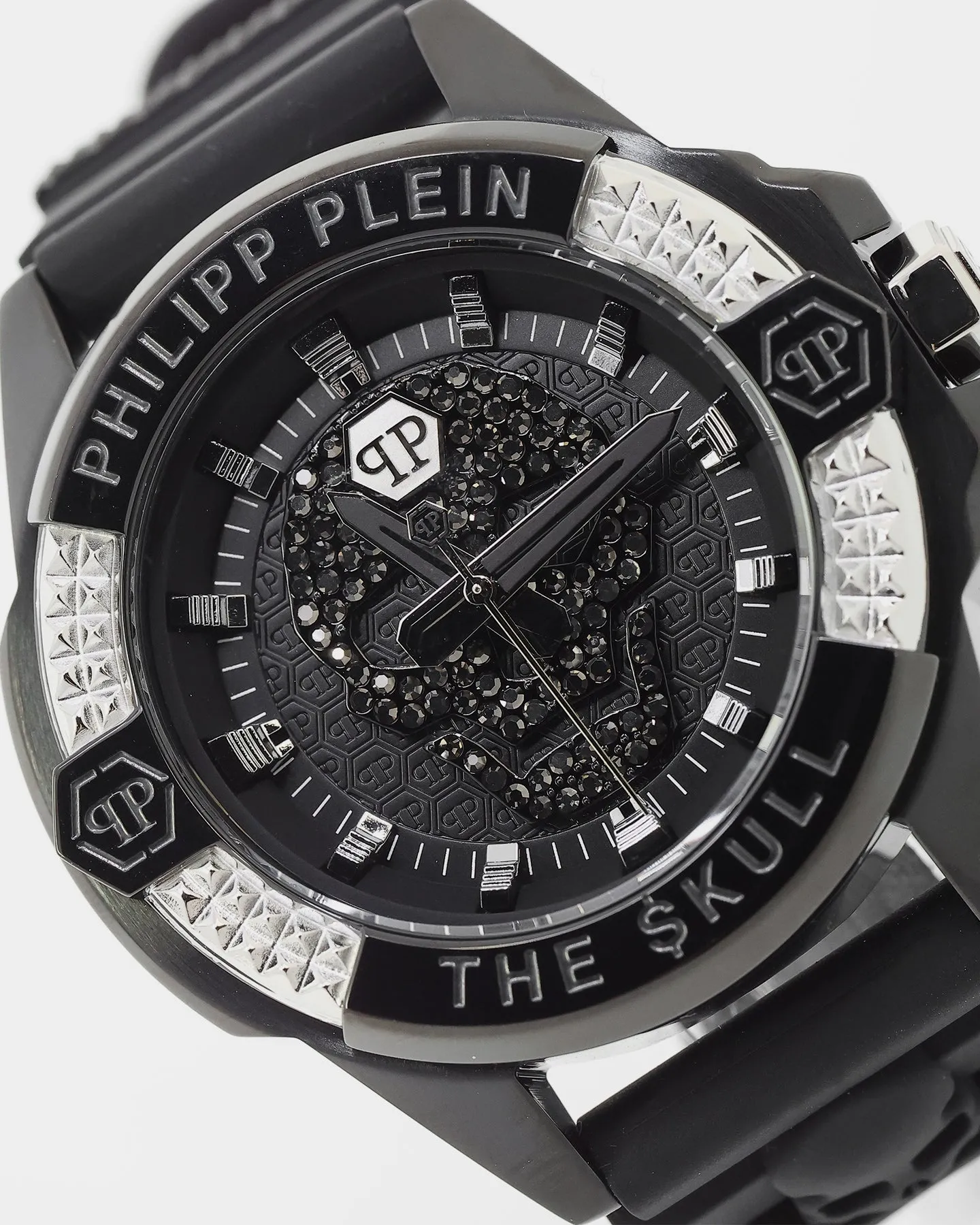 Philipp Plein The $kull Crystal Watch Black/Black