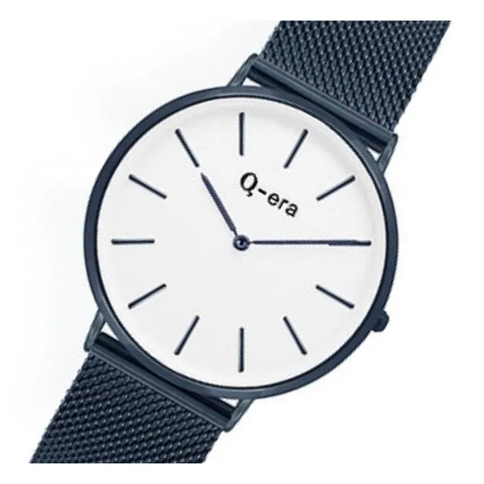 Q-era Blue Mesh Women's Watch - QV2804-42