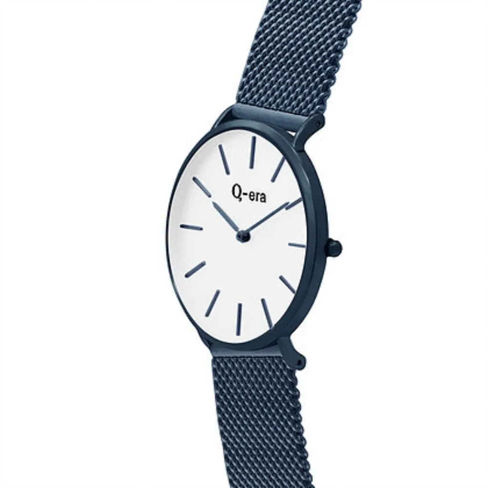 Q-era Blue Mesh Women's Watch - QV2804-42