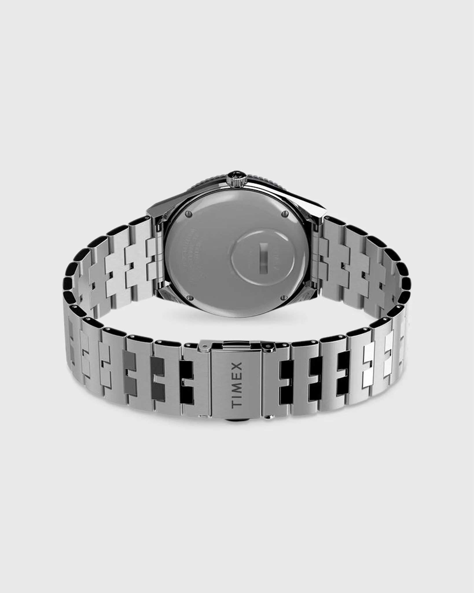 Q Timex GMT Watch in Black/Blue