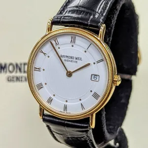 Raymond Weil Geneve Watch & Wallet Set - Ref. 5514-1 Original Box & Papers