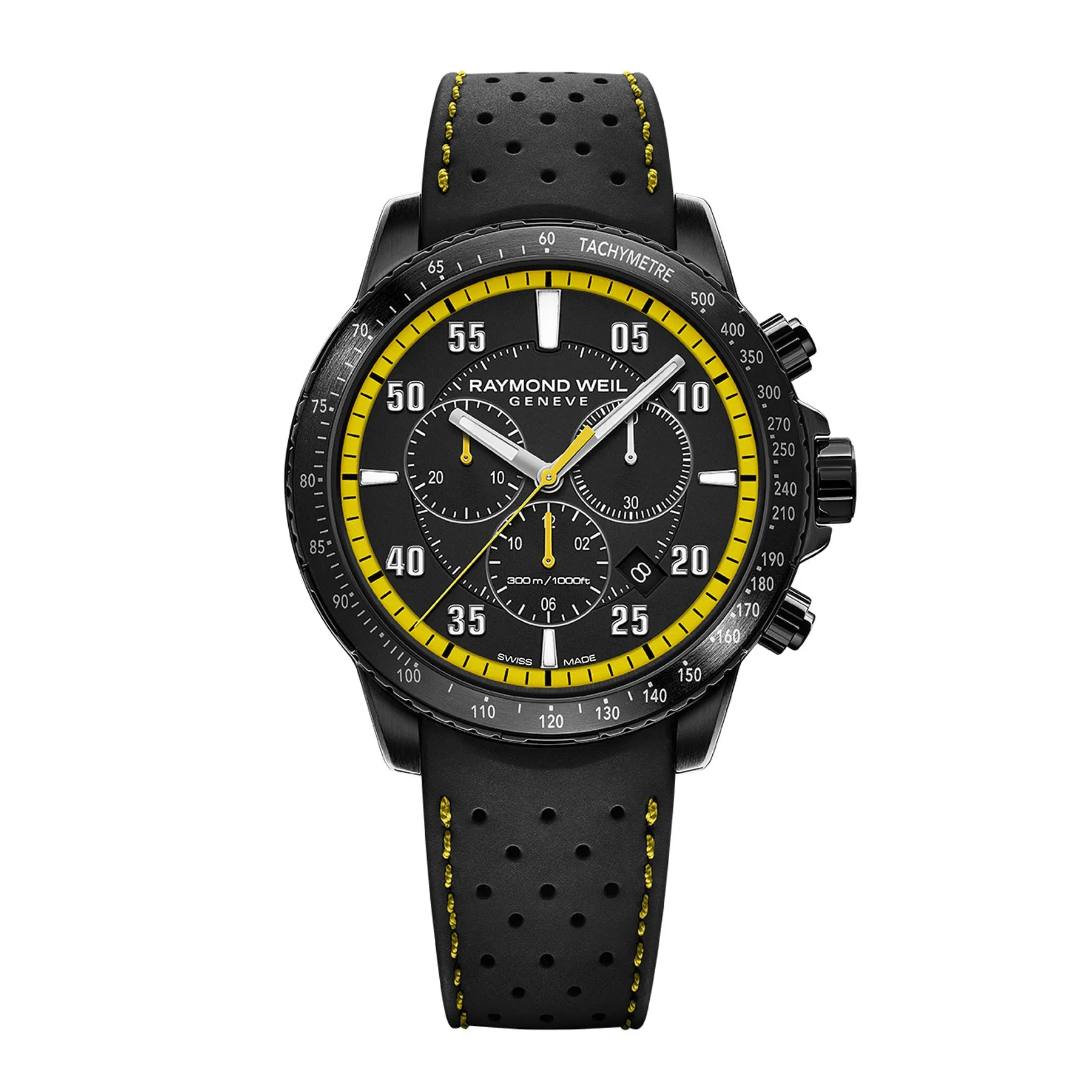 Raymond Weil - Tango Men's Chronograph Quartz Watch 43mm - 8570-BKR-05275