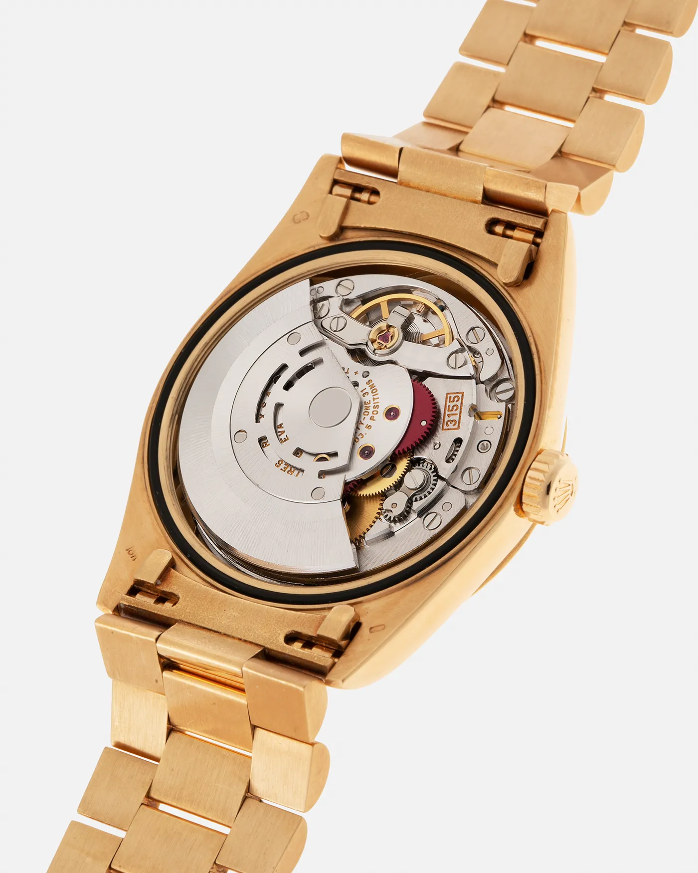 Rolex Day-Date 18238 Black Pyramid Dial Chinese Date