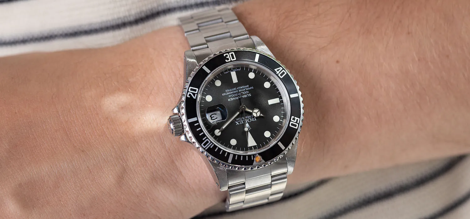 Rolex Submariner Date 16800 Original Matte Dial