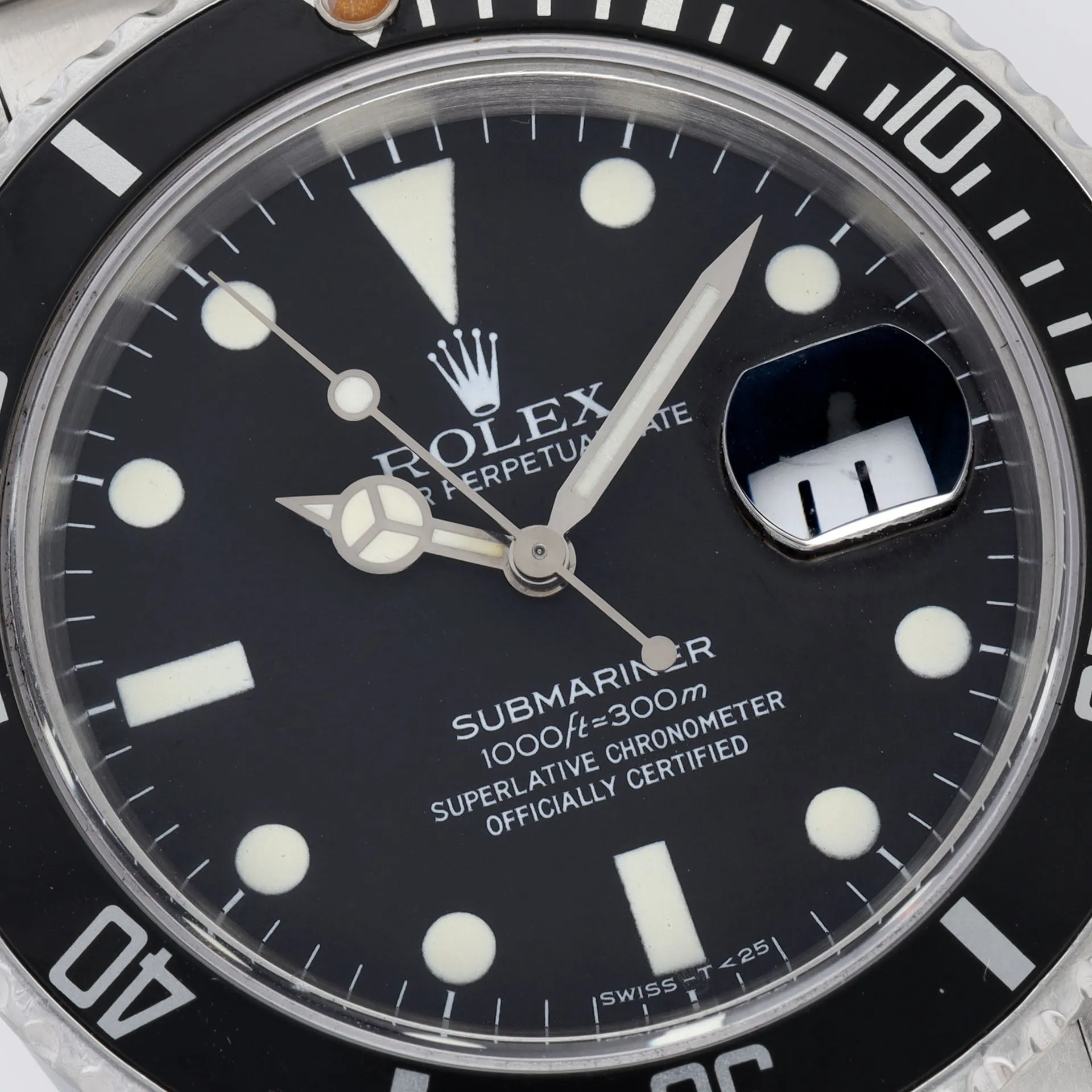 Rolex Submariner Date 16800 Original Matte Dial