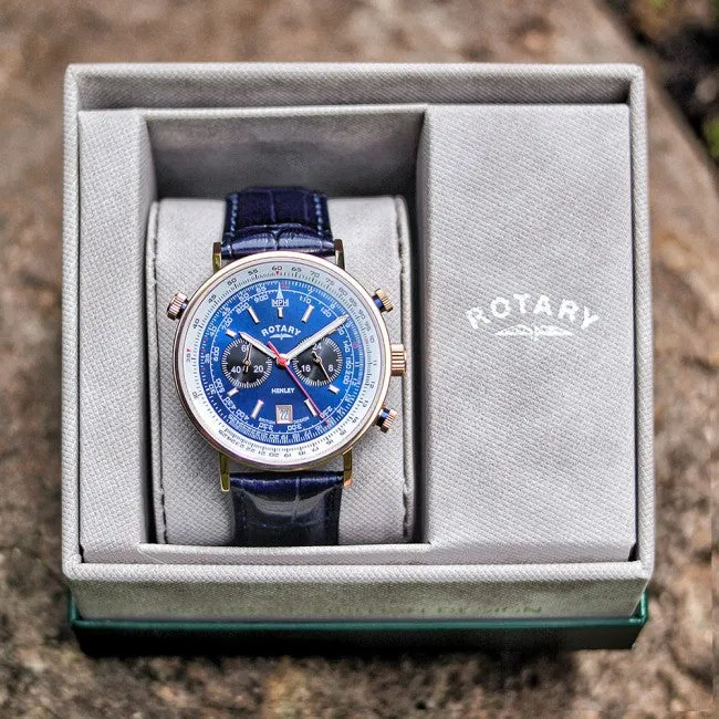 ROT Watch Henley Rose Gold PVD Mens D