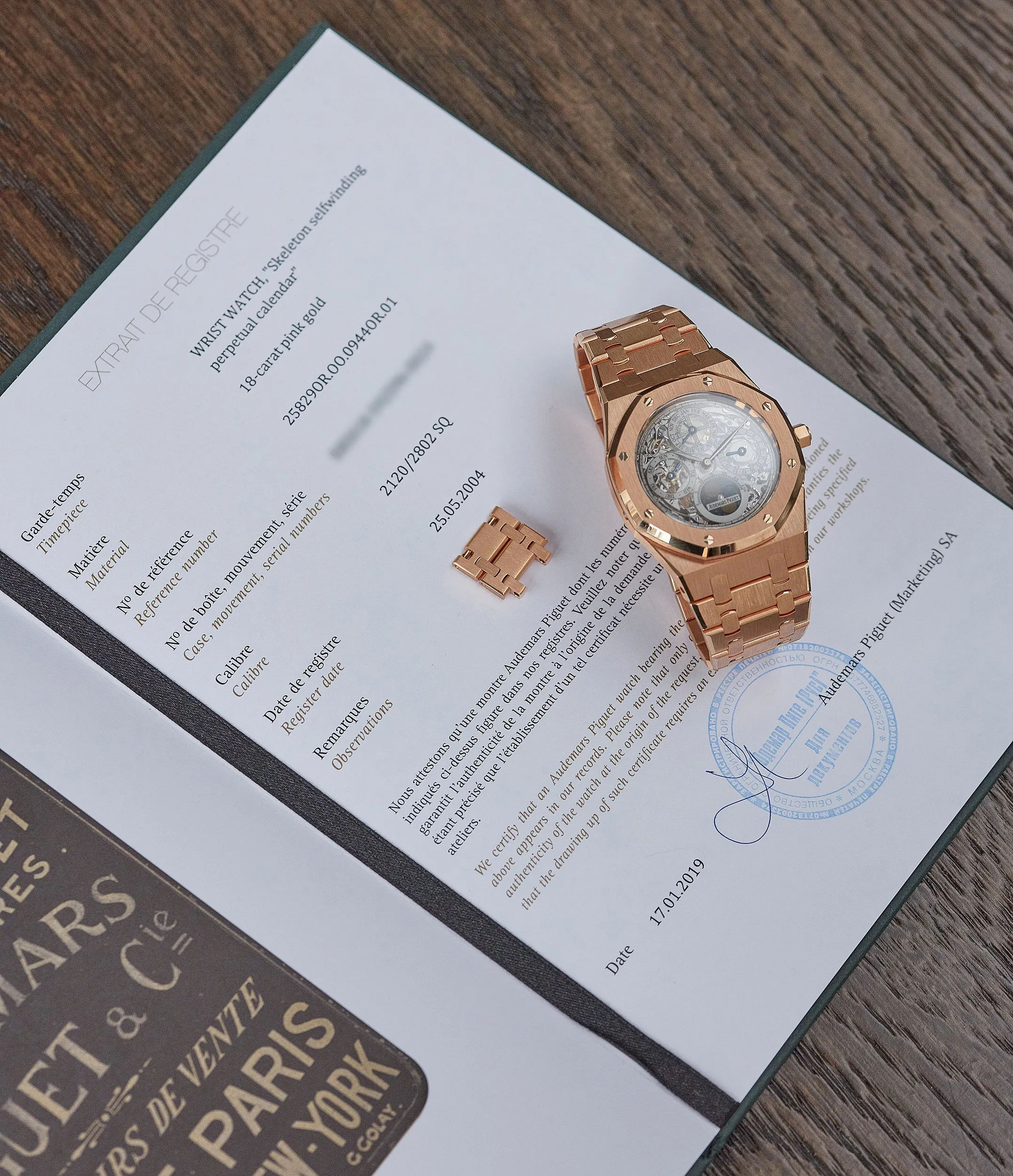 Royal Oak Perpetual Calendar | Openwork Dial | Rose Gold