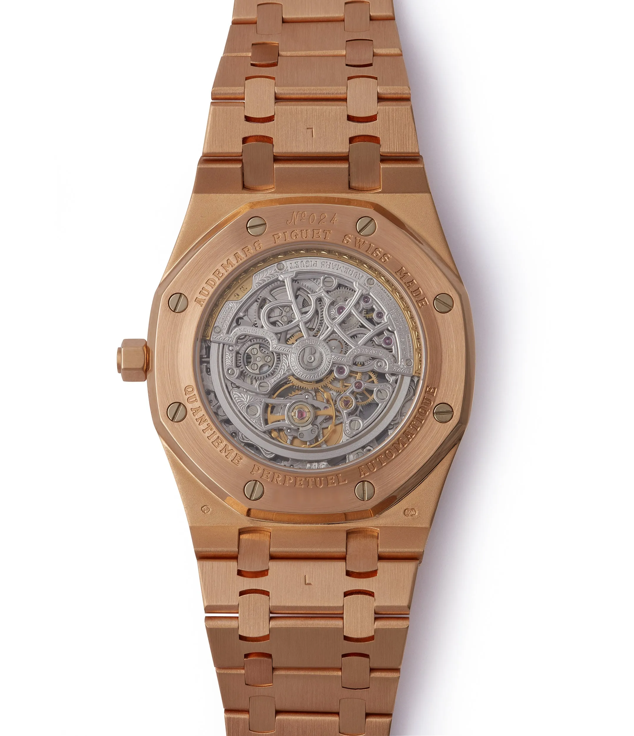 Royal Oak Perpetual Calendar | Openwork Dial | Rose Gold