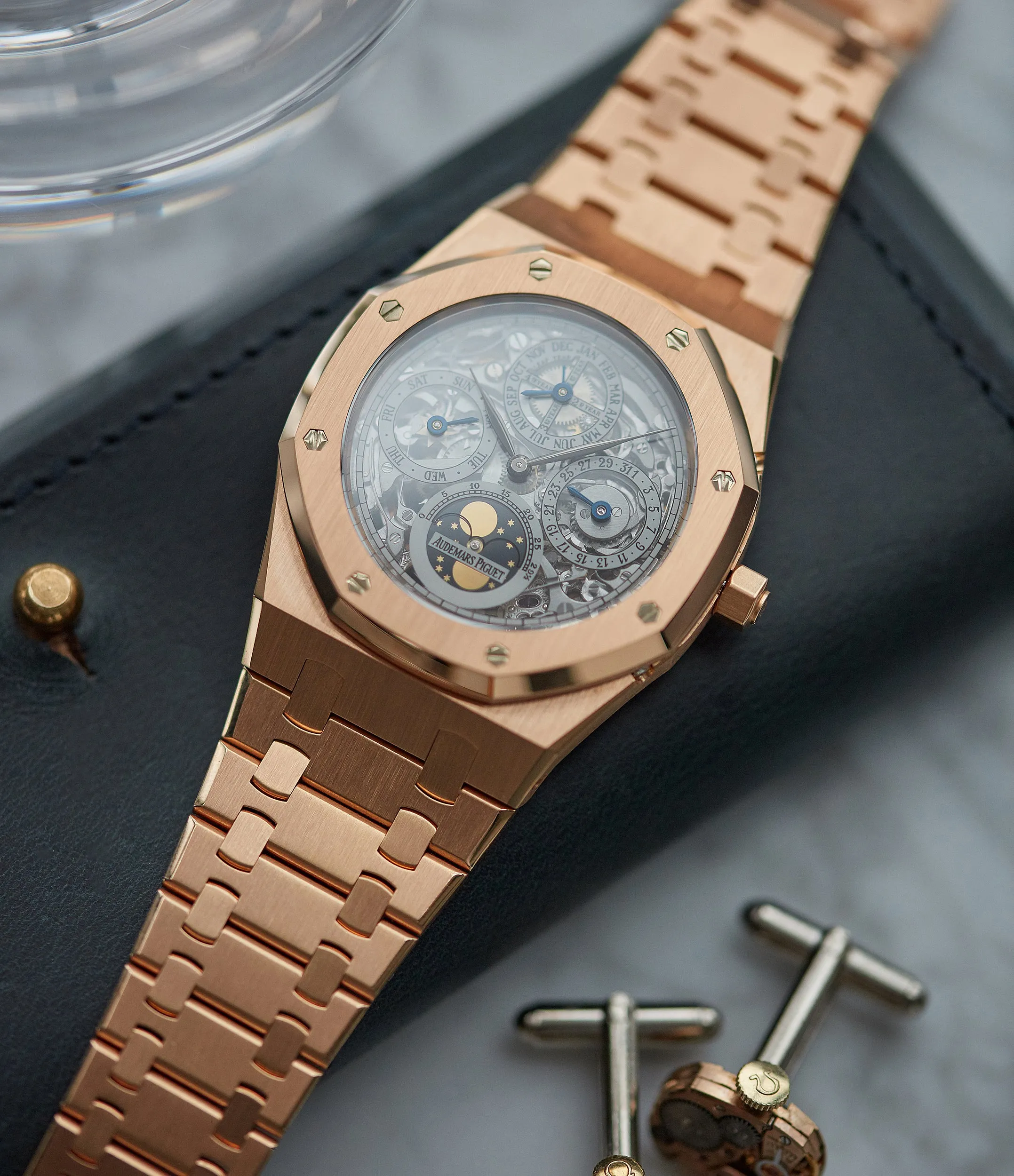 Royal Oak Perpetual Calendar | Openwork Dial | Rose Gold