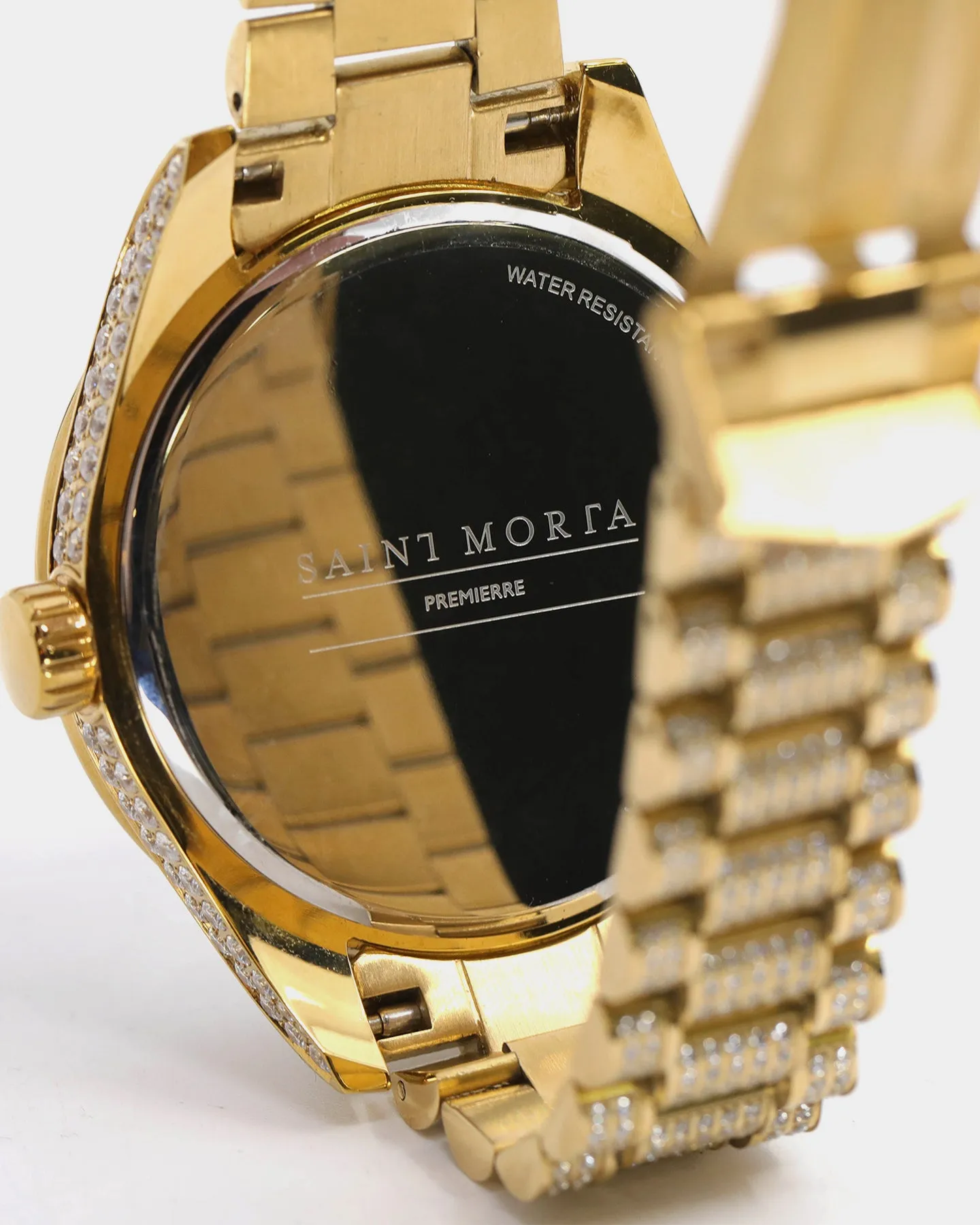 Saint Morta Luminary Watch Iced Gold