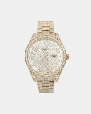 Saint Morta Luminary Watch Iced Gold