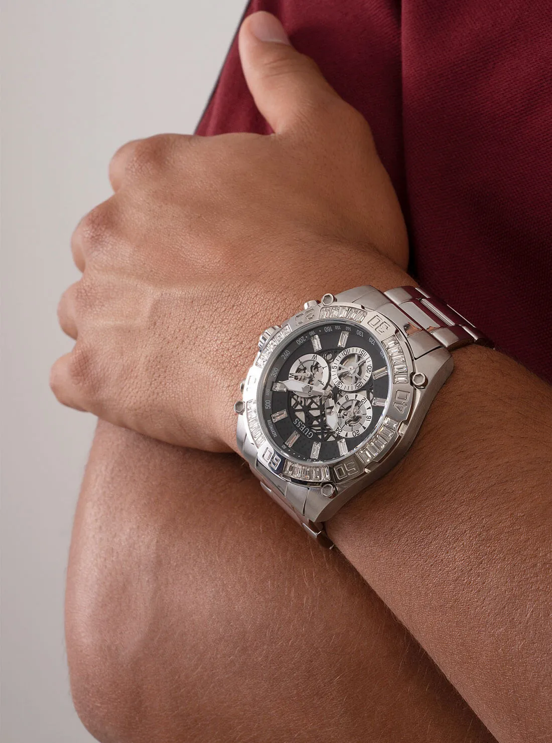 Silver Trophy Watch