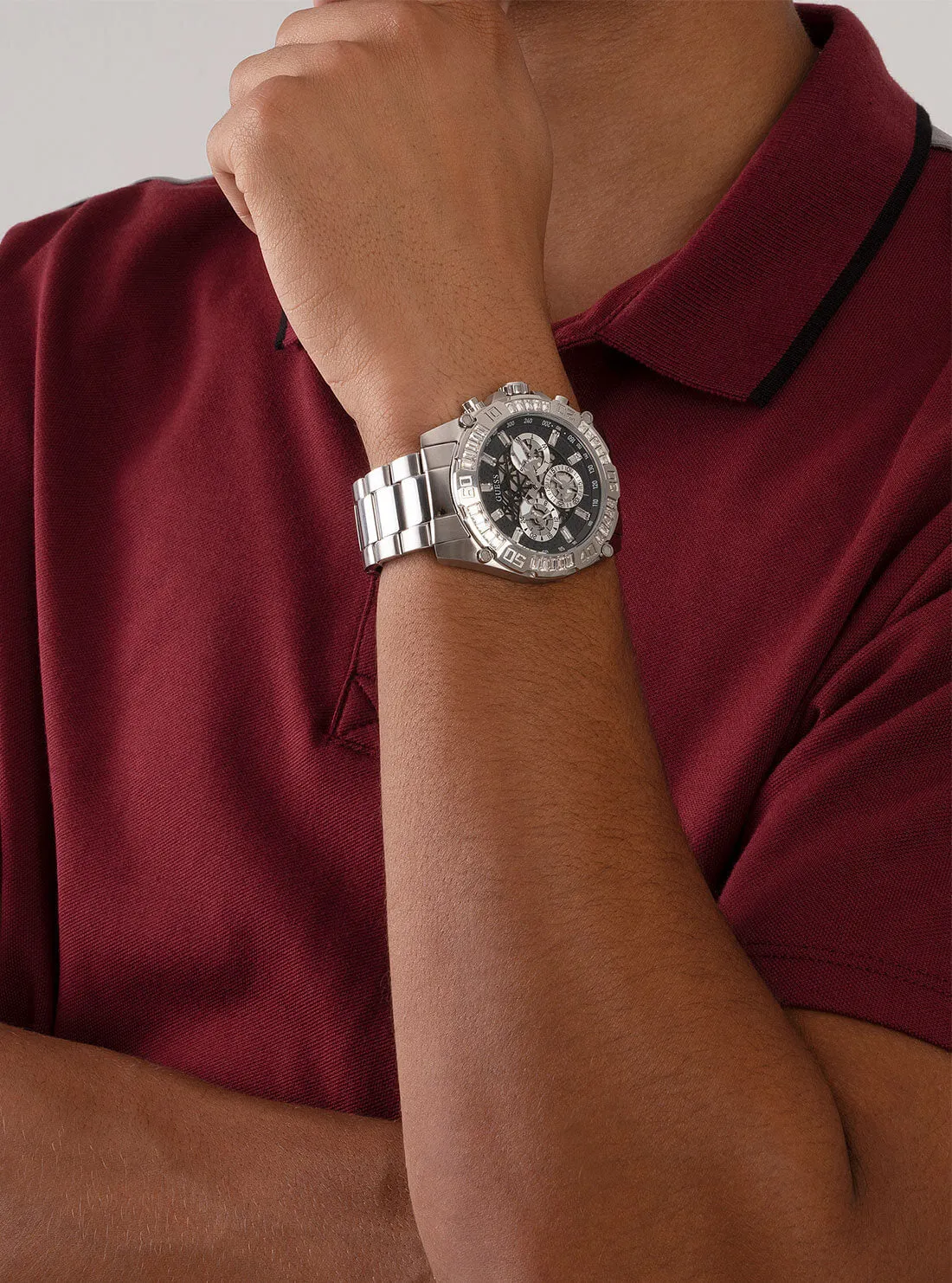 Silver Trophy Watch