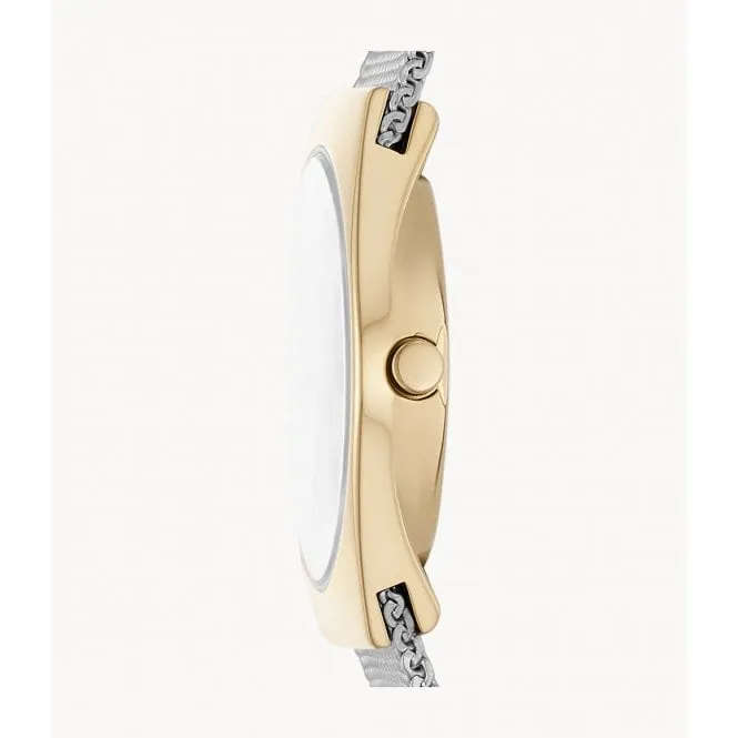 Skagen Ladies Two-Tone Mesh Watch