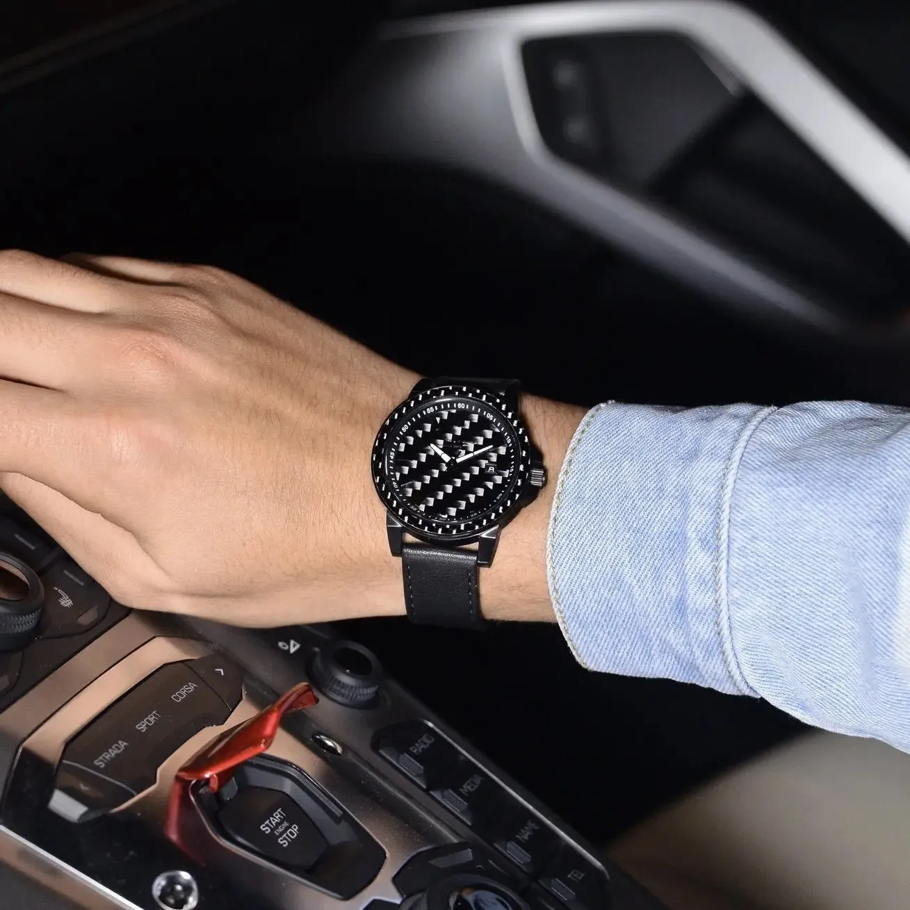 STEALTH● APOLLO Series Carbon Fiber Watch