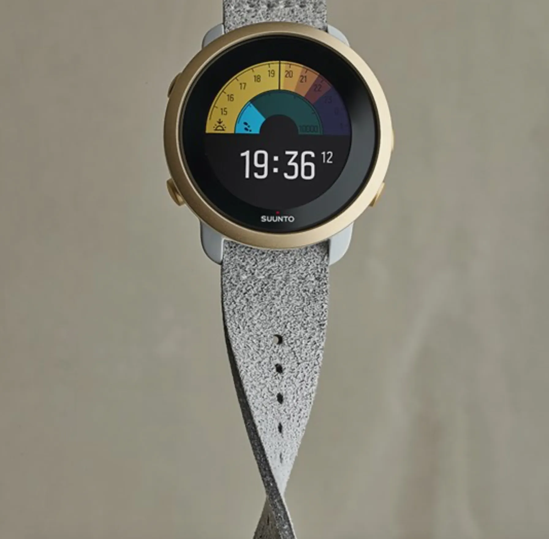 SUN Watch SUN 3 Pebble White Light Gold