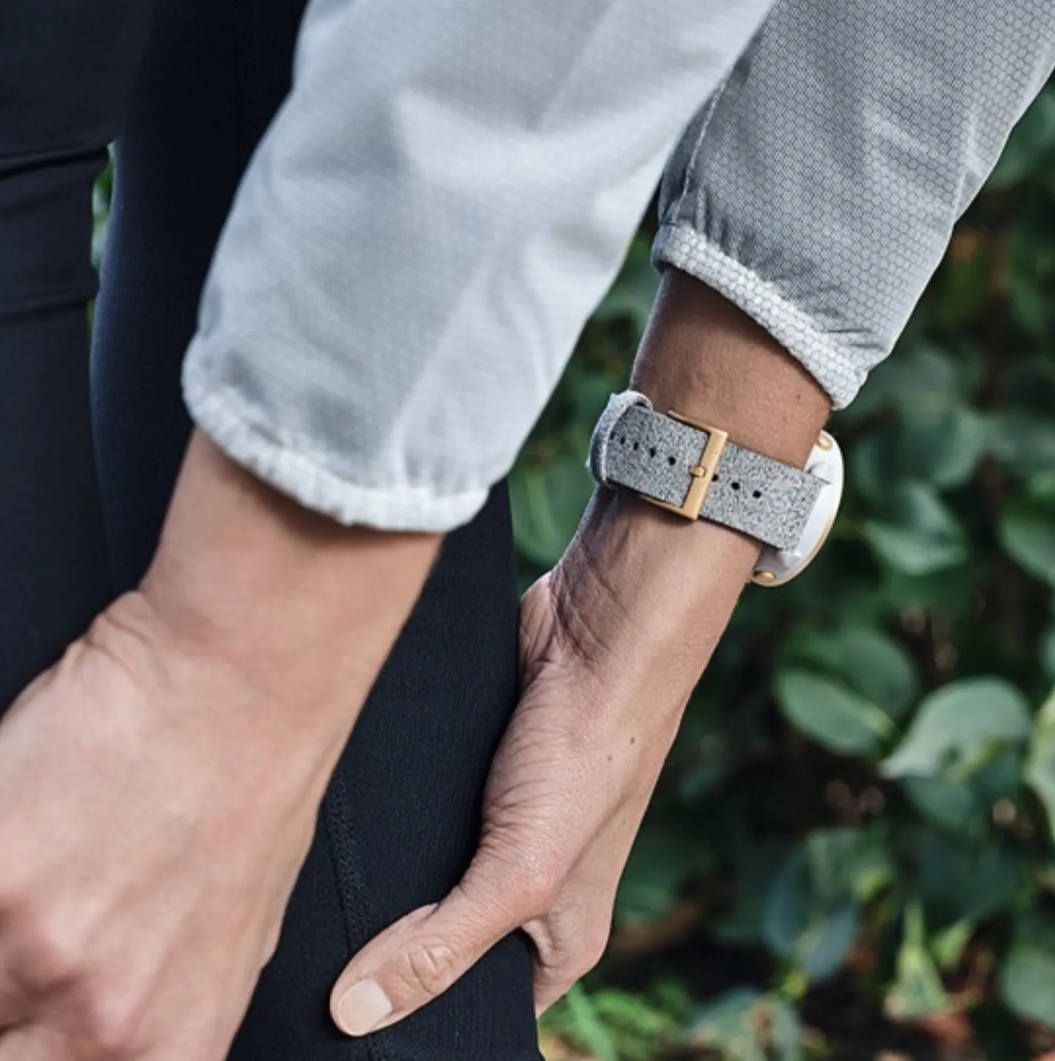 SUN Watch SUN 3 Pebble White Light Gold
