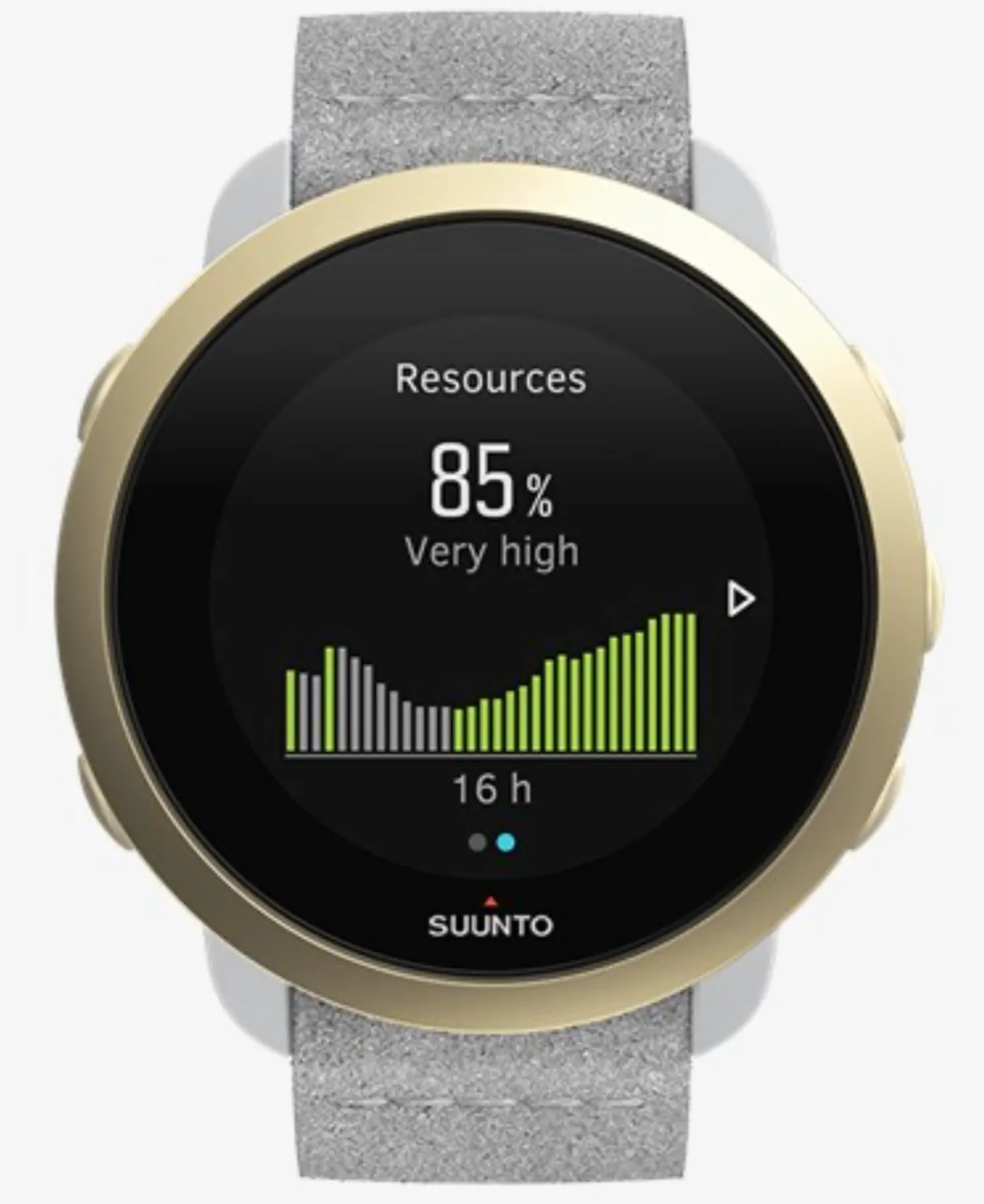 SUN Watch SUN 3 Pebble White Light Gold