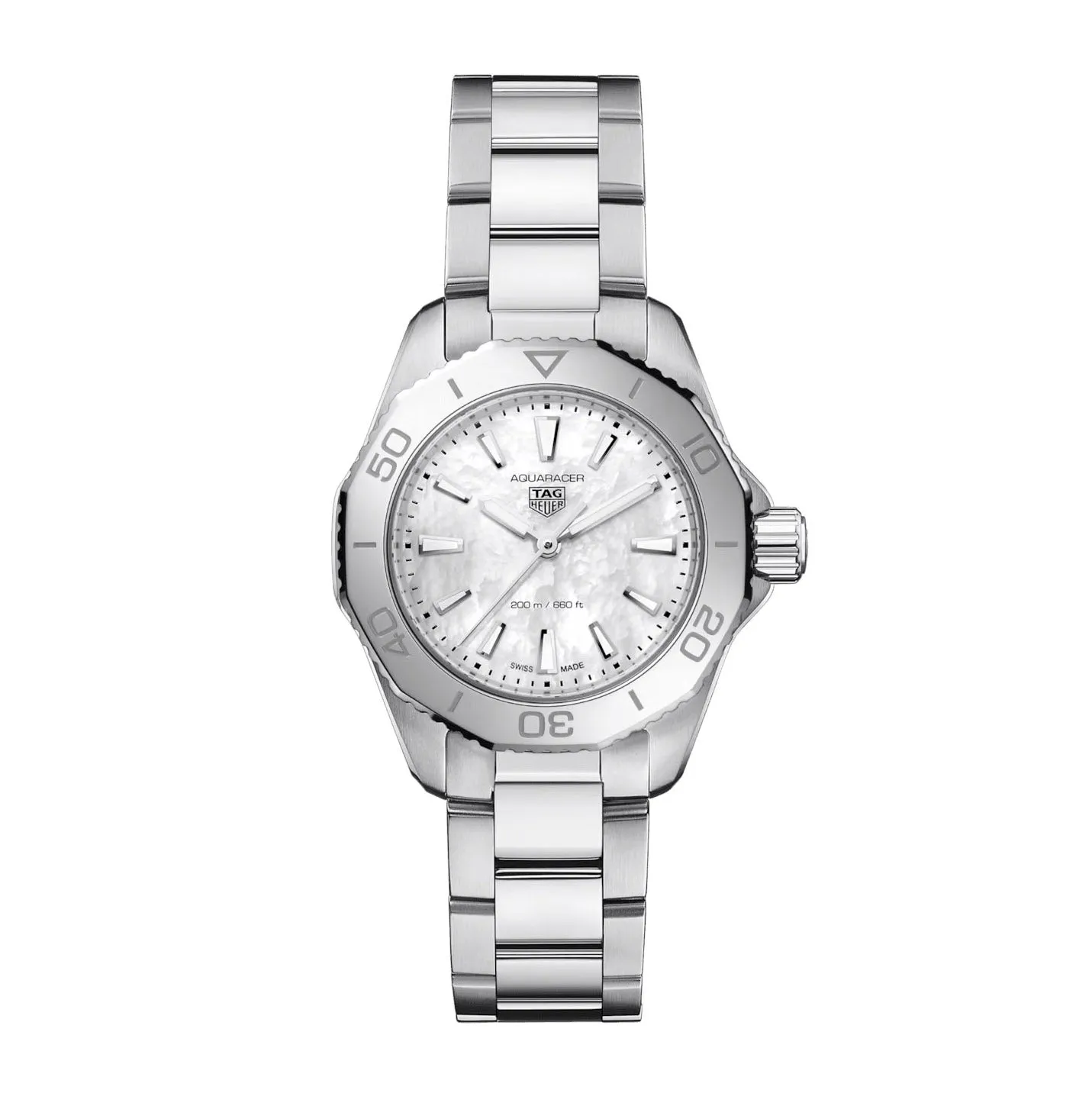 Tag Heuer Aquaracer Ladies White Watch WBP1418.BA0622