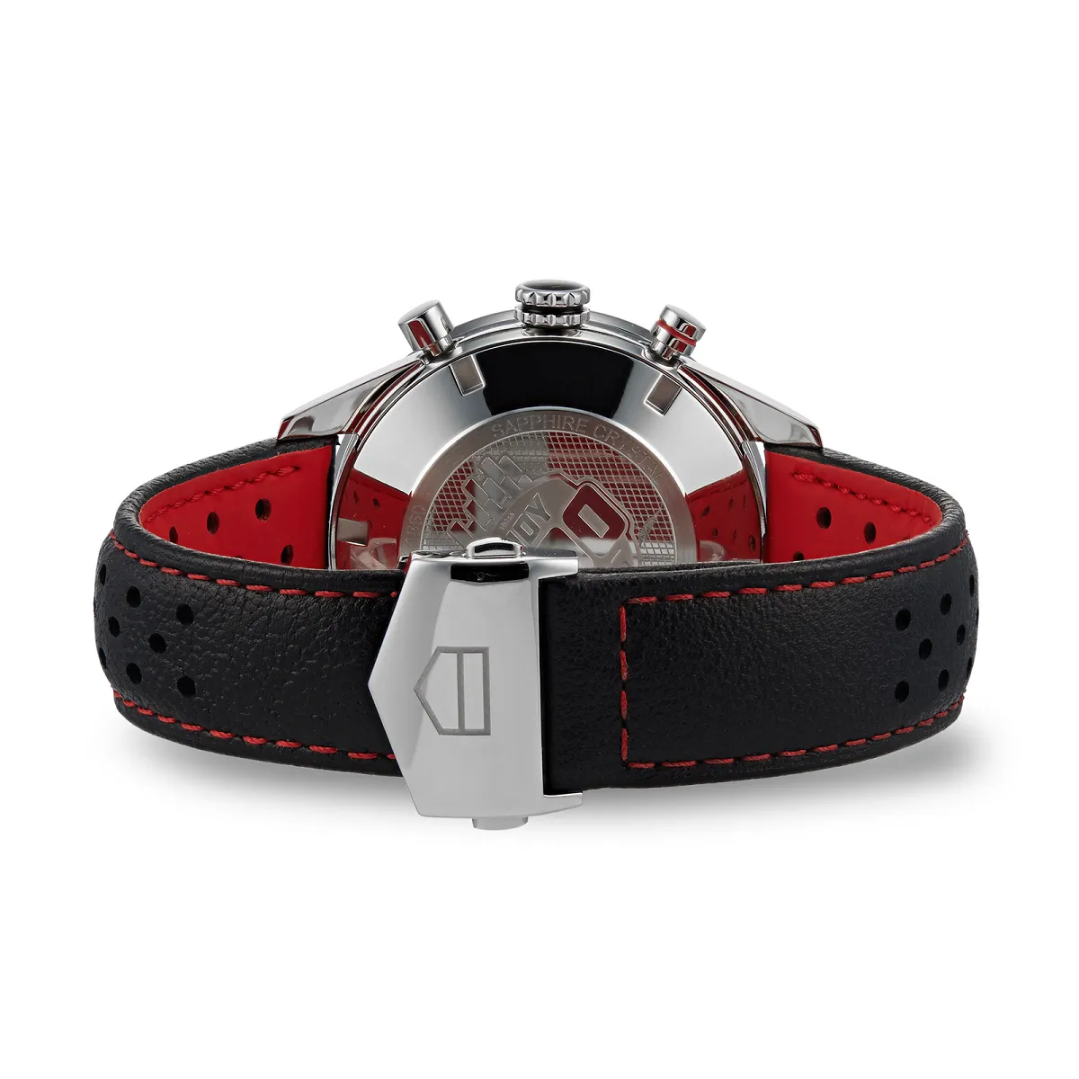 Tag Heuer Carrera Calibre 16 Steel Black Dial Mens Watch - CV201AS.FC6429