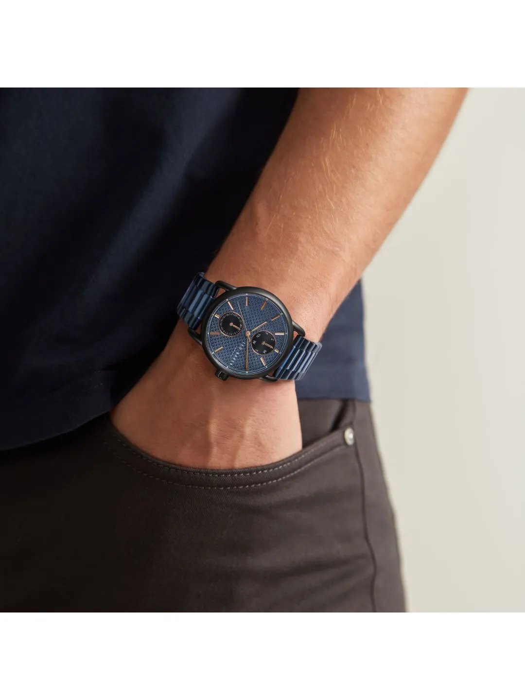 Ted Baker Oliiver Men Blue Wrist Watch - Bkpols303
