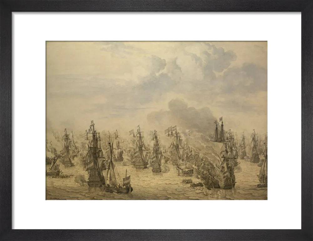 The Battle of Scheveningen, 10 August 1653 (Custom Print)