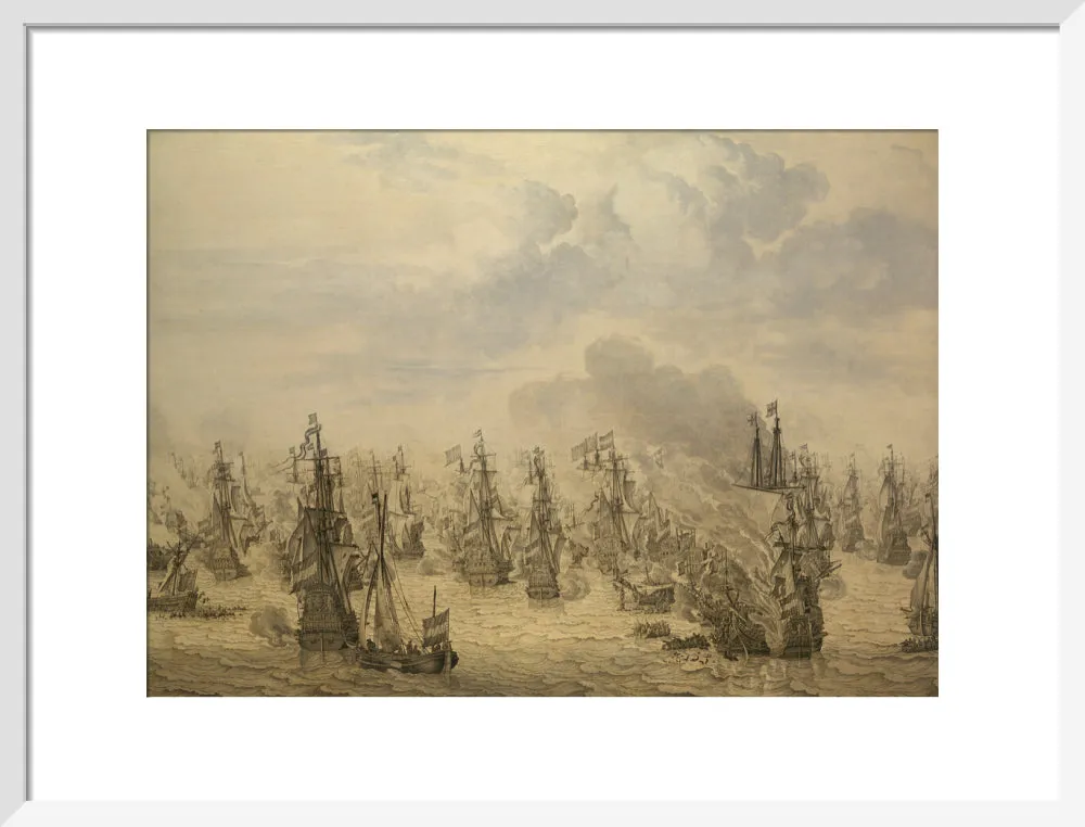 The Battle of Scheveningen, 10 August 1653 (Custom Print)
