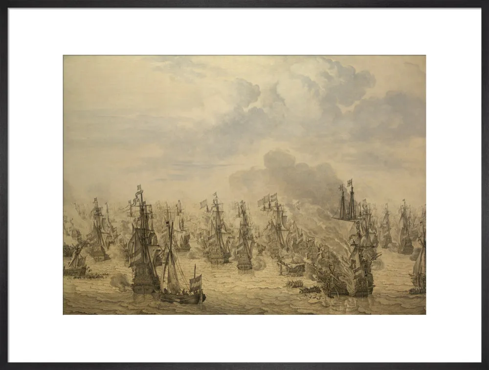 The Battle of Scheveningen, 10 August 1653 (Custom Print)