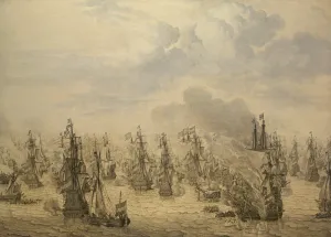 The Battle of Scheveningen, 10 August 1653 (Custom Print)